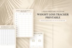 Weight Loss Business Tracker | A4 And A5 | US Letter Size Product Image 2