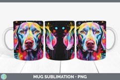 GorgeousWeimaraner Mug Wrap design.