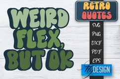 Retro Design | Retro Quotes | Quotes 80&#039;s SVG | SVG File v.2 Product Image 1