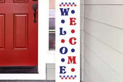 Welcome Porch Sign SVG, vinyl SVG, Welcome home SVG Product Image 4