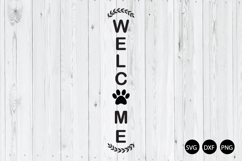 Welcome SVG, Dog Porch Sign SVG, Dog SVG Product Image 1