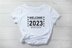 Happy New Year SVG, New Year Shirt SVG Product Image 2