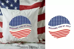 Welcome 4th Of July SVG, 4th Of July SVG Design Product Image 3
