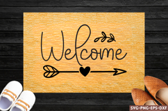 welcome SVG, Funny doormat SVG Product Image 1