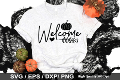 Welcome SVG - Halloween Design Product Image 1