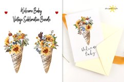 arrangement,  floral,  sublimation,  background,  music, vintage, gift making, sunflower, watercolor, baby, newborn