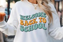Welcome back to schoo SVG, Back to School SVG Product Image 1