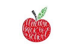 Welcome Back To School SVG Cut File Product Image 1