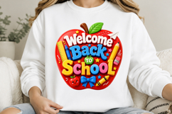 Welcome Back To School PNG Product Image 1