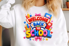 Welcome Back To School PNG Product Image 2