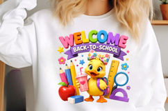 Welcome Back To School PNG Product Image 2
