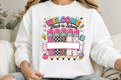 Welcome Back To School PNG Product Image 3
