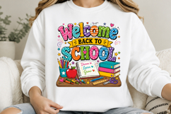 Welcome Back To School PNG Product Image 3