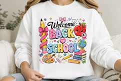 Welcome Back To School PNG Product Image 3