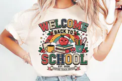 Welcome Back to School Png Product Image 2