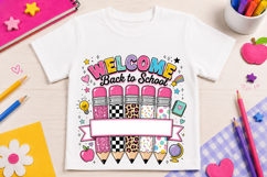 Welcome Back To School PNG Product Image 1