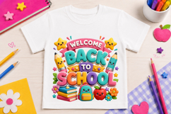 Welcome Back To School PNG Product Image 3