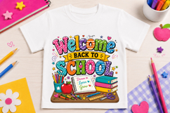 Welcome Back To School PNG Product Image 1