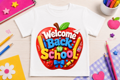 Welcome Back To School PNG Product Image 3