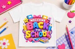 Welcome Back To School PNG Product Image 3