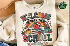 Welcome Back to School Png Product Image 3