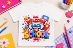 Welcome Back To School PNG Product Image 3