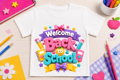 Welcome Back To School PNG Product Image 3