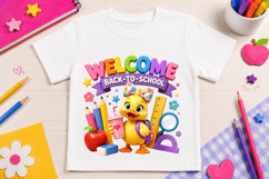 Welcome Back To School PNG Product Image 3
