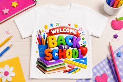 Welcome Back To School Sublimation PNG Product Image 2