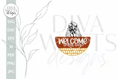 Welcome To Our Coop SVG Funny Chicken Door Hanger svg Product Image 2