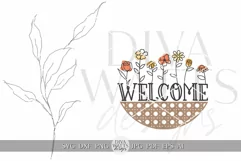 Welcome SVG Farmhouse Door Hanger SVG Farmhouse Welcome SVG Product Image 2