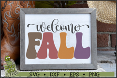 Welcome Fall SVG Product Image 1