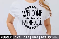welcome farmhouse,farmhouse svg,welcome to our farm,farm svg,farm house svg,farmhouse wreath svg,wreath svg,svg,svg file,svg cutting file
