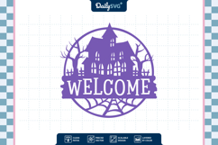 Halloween Haunted House Welcome SVG Product Image 3