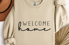 Welcome home SVG, Rustic Farmhouse SVG Product Image 1