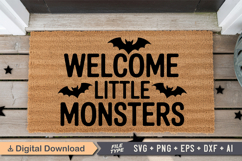 Halloween Doormat SVG Bundle | Halloween Doormat Cut Files Product Image 4