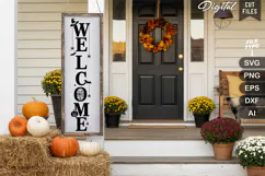 Welcome Sign SVG | Halloween Porch Sign | Halloween Sign Product Image 3