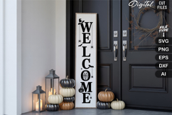 Welcome Sign SVG | Halloween Porch Sign | Halloween Sign Product Image 4