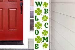 Welcome SVG , Welcome door sign SVG , Gnome Porch Sign SVG Product Image 4