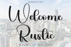 Welcome Rustic Product Image 1