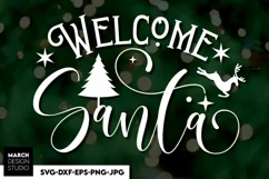 Download this Welcome Santa Door Hanger for a good price. These Santa Ornament files are compatible with Cricut and Silhouette Cutting Machines.