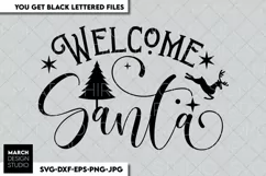 Download this Welcome Santa Door Hanger for a good price. These Santa Ornament files are compatible with Cricut and Silhouette Cutting Machines.