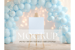 Welcome Sign Mockup Photo Frame Wedding Sign Canvas Mockup10 Product Image 1