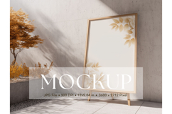 Welcome Sign Mockup Photo Frame Wedding Sign Canvas Mockup Product Image 1