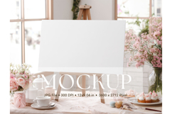 Welcome Sign Mockup Photo Frame Wedding Sign Canvas Mockup Product Image 1