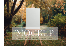 Welcome Sign Mockup Photo Frame Wedding Sign Canvas Mockup Product Image 1