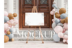 Welcome Sign Mockup Photo Frame Wedding Sign Canvas Mockup Product Image 1