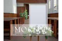 Welcome Sign Mockup Photo Frame Wedding Sign Canvas Mockup20 Product Image 1