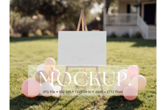 Welcome Sign Mockup Photo Frame Wedding Sign Canvas Mockup Product Image 1
