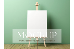 Welcome Sign Mockup Photo Frame Wedding Sign Canvas Mockup32 Product Image 1